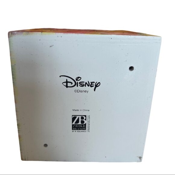 Disney Mickey Mouse Orange Blue Wooden Birdhouse - Viral Tiktok - 9-1/4" Tall - Picture 5 of 15